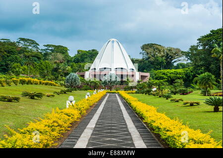 La maison d'Adoration Baha'Upolu Samoa, Samoa, du Pacifique Sud, du Pacifique Banque D'Images