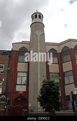 La mosquée centrale du nord de Londres, également connu sous le nom de la mosquée de Finsbury Park, à Londres, Finsbury Park, photographié le mercredi 30 Banque D'Images