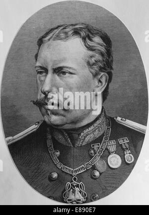 Louis I (1838-1889). Roi du Portugal entre 1861-1889. Gravure, 19ème siècle. Banque D'Images