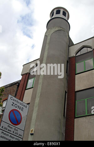 La mosquée centrale du nord de Londres, également connu sous le nom de la mosquée de Finsbury Park, à Londres, Finsbury Park, photographié le mercredi 30 Banque D'Images