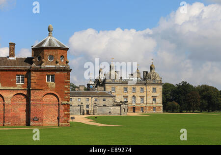 Houghton Hall, Norfolk, Angleterre, Royaume-Uni. Banque D'Images