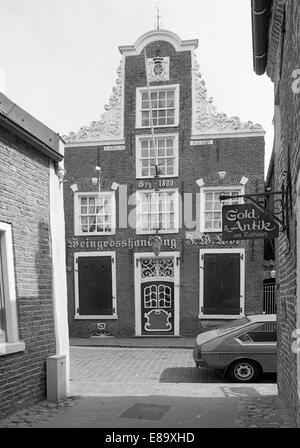 Achtziger Jahre, Haus mit Museum und Weinhandlung Samson à Leer, Allemagne Banque D'Images