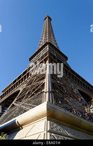 La Tour Eiffel, Tour Eiffel, 7ème arrondissement, Paris, France Banque D'Images
