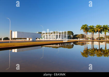 Cour suprême fédérale, Brasilia, Brésil, District Fédéral Banque D'Images