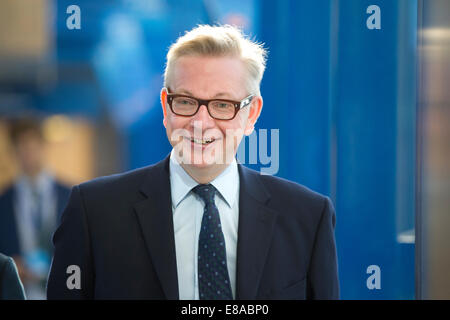 Le Michael Gove MP, communes de Whip en chef, député conservateur d'Surrey Heath, England, UK Banque D'Images