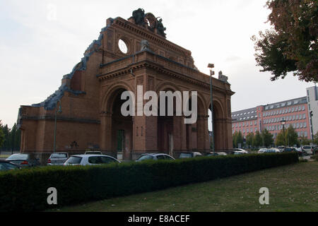 Allemagne Berlin Anhalter Bahnhof Banque D'Images