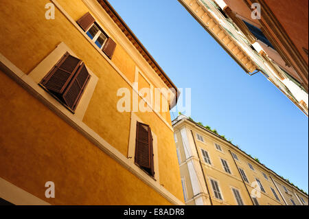 Vieilles rues de Rome, Italie Banque D'Images