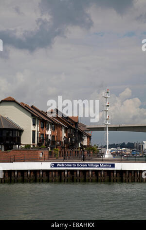 Marina ocean village southampton hampshire angleterre Banque D'Images