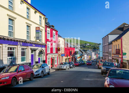 Main Street, Dingle, péninsule de Dingle, comté de Kerry, Irlande Banque D'Images