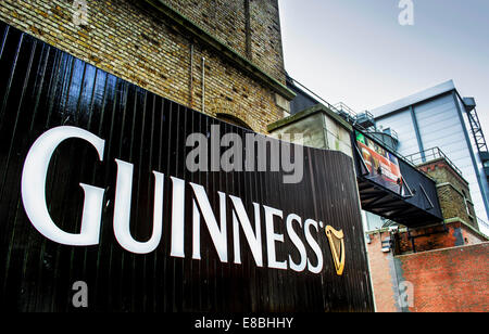 Usine de bière Guinness à Dublin en Irlande Banque D'Images