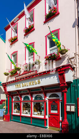 Les Lauriers, un pub et restaurant sur Main Street, Killarney, comté de Kerry, Irlande Banque D'Images