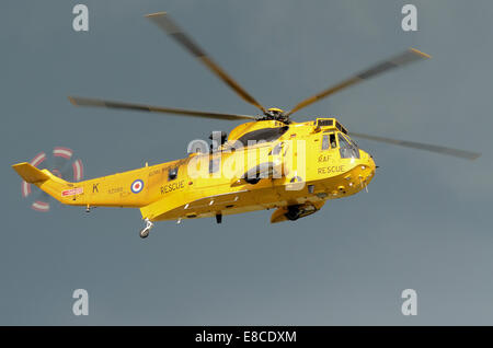 Westland Sea King Mark HAR3, spécialement développé pour la Royal Air Force RAF Search and Rescue Force. Le type est entré en service en 1978. Banque D'Images