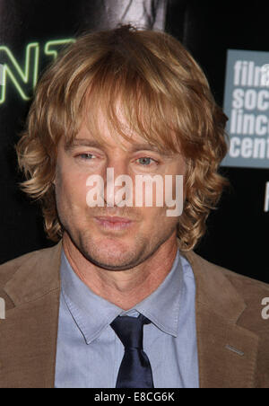 New York, New York, USA. 4ème Oct, 2014. L'acteur OWEN WILSON assiste au Festival du Film de New York 2014 premiere de 'Vice inhérent' qui s'est tenue à l'Alice Tully Hall à Lincoln Center Crédit : Nancy/Kaszerman ZUMA Wire/Alamy Live News Banque D'Images