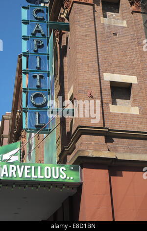 Sydney Capitol Theatre montrant les méchants, musicales,haymarket Sydney, Australie Banque D'Images