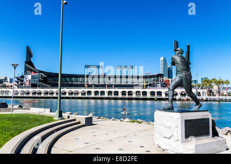 AT&T Ballpark à San Francisco accueil des Giants de San Francisco en 2014 qui sont en Ligue Nationale Série Division Banque D'Images