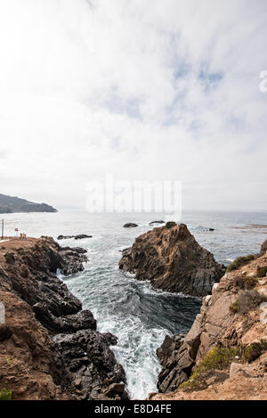 La Bufadora à Ensenada, Baja Califorina Banque D'Images