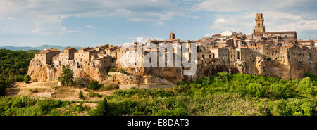 Pitigliano, la Maremme, Province de Grosseto, Toscane, Italie Banque D'Images