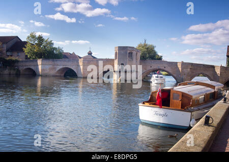 St Ives est une commune française située dans le Cambridgeshire, Angleterre, construite sur les rives de la rivière Great Ouse Banque D'Images