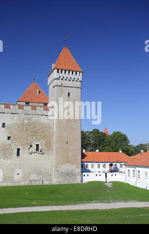Château de Kuressaare à l'île de Saaremaa, l'Estonie, Pays Baltes Banque D'Images