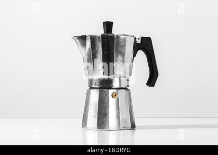 Une machine à expresso Banque D'Images