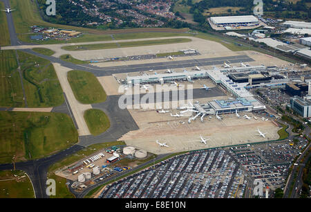 L'aéroport de Birmingham, West Midlands, Royaume-Uni Banque D'Images