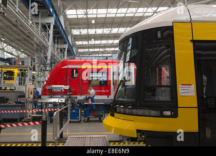 Berlin, Allemagne, Berlin, Bombardier Transport Banque D'Images