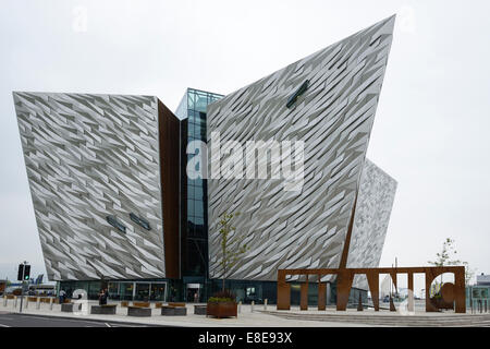 Musée Titanic Belfast Irlande du Nord UK Banque D'Images