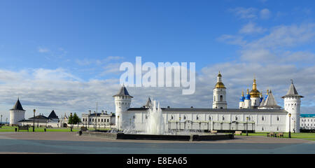 Vue panoramique sur ofTobolsk Kremlin. La Sibérie. La Russie. Banque D'Images