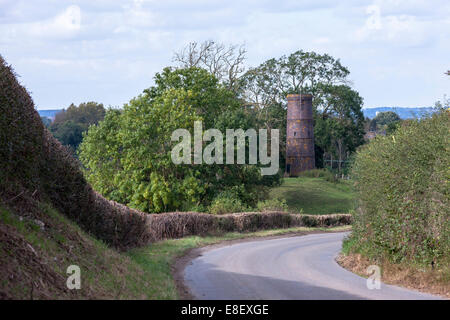 Pour le tour de ventalation Blisworth Tunnel du Canal. Banque D'Images