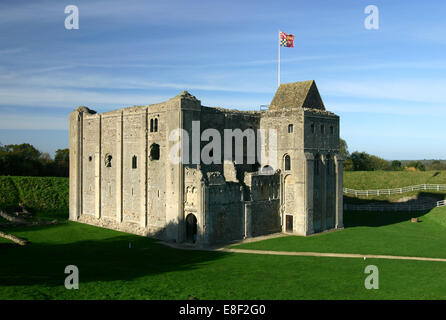 Château de Castle Rising, King's Lynn, Norfolk, 2005 Banque D'Images