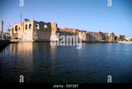 Château de Tripoli, Libye. Banque D'Images