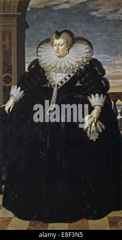 Portrait de Marie de Médicis (1575-1642). Artiste : Jan Mabuse, Frans, le jeune (1569-1622) Banque D'Images