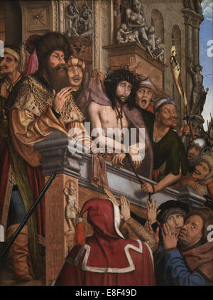 Christ a présenté à la population. Artiste : Quentin Massys, (1466-1530) Banque D'Images