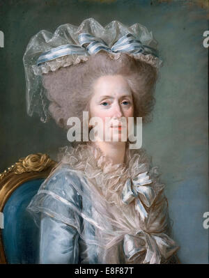 La princesse Marie Adélaïde de France (1732-1800). Artiste : Labille-Guiard, Adélaïde (1749-1803) Banque D'Images