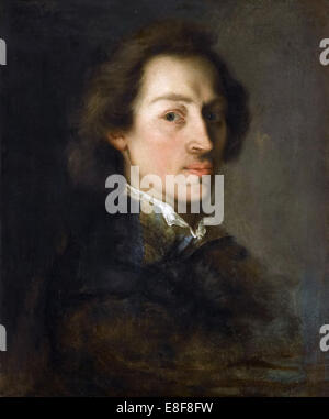 Portrait de Frédéric Chopin. Artiste : Ary Scheffer (1795-1858) Banque D'Images