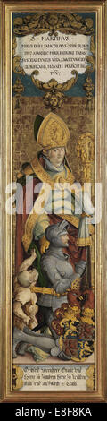 Saint Martin de Tours avec Gottfried Werner von Zimmern et d'un mendiant. Artiste : Maître de Messkirch (ca. 1500-1543) Banque D'Images