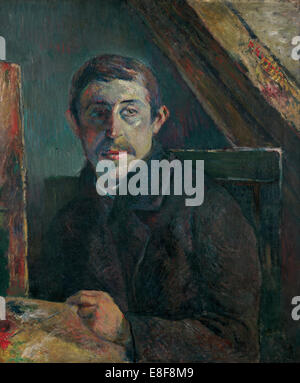 Self-Portrait. Artiste : Gauguin, Paul Eugéne Henri (1848-1903) Banque D'Images