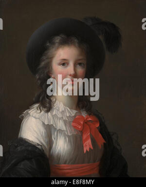 Self-Portrait. Artiste : Marie Louise Elisabeth Vigée-Lebrun, (1755-1842) Banque D'Images