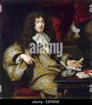 Jean-Baptiste Colbert, marquis de Seignelay (1651-1690). Artiste : Nattier, Philippe (1685-1766) Banque D'Images