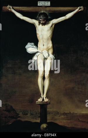 Le Christ sur la croix. Artiste : Cano, Alonso (1601-1667) Banque D'Images