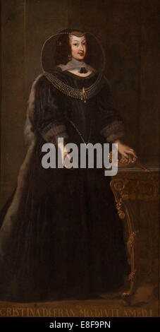 Christine Marie de France (1606-1663), duchesse de Savoie. Artiste : Anonyme Banque D'Images