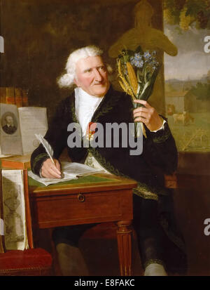 Portrait d'Antoine-Augustin Parmentier (1737-1813). Artiste : Dumont, François (1751-1831) Banque D'Images