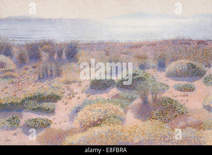 La plage de Vignasse. Artiste : Henri Edmond CROSS (1856-1910) Banque D'Images