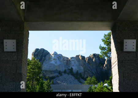 Mémorial national de Mount Rushmore, Dakota du Sud, États-Unis Banque D'Images