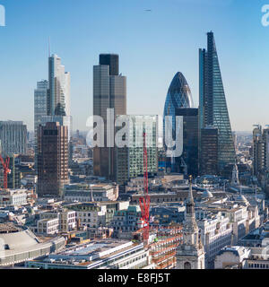 City Skyline, Londres, Angleterre, Royaume-Uni Banque D'Images