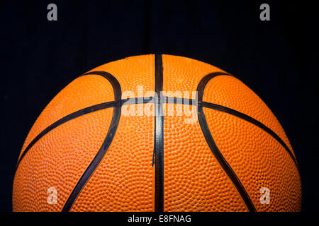 Close up of basket-ball