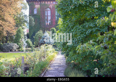 Jardins botaniques de Wroclaw dans autumn Banque D'Images