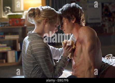 L'AMAZING SPIDER-MAN 2012 Sony Pictures Entertainment film avec Emma Stone et Andrew Garfield Banque D'Images