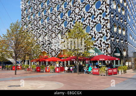 Ravensbourne University immeuble de Londres à North Greenwich, Londres Angleterre Royaume-Uni Banque D'Images