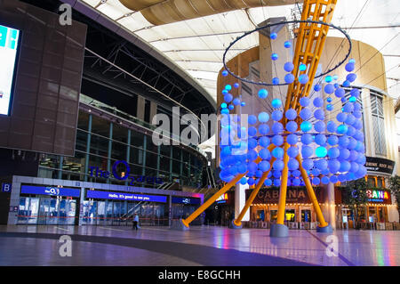 O2 Arena hall, intérieur, Londres Angleterre Royaume-Uni Banque D'Images